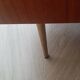 Vintage chest of drawers 3 drawers - varnished teak - Scandinavian style - retro patterns - 60s