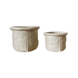 Pair of cache pots - Christian Dior