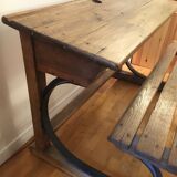 Old child desk