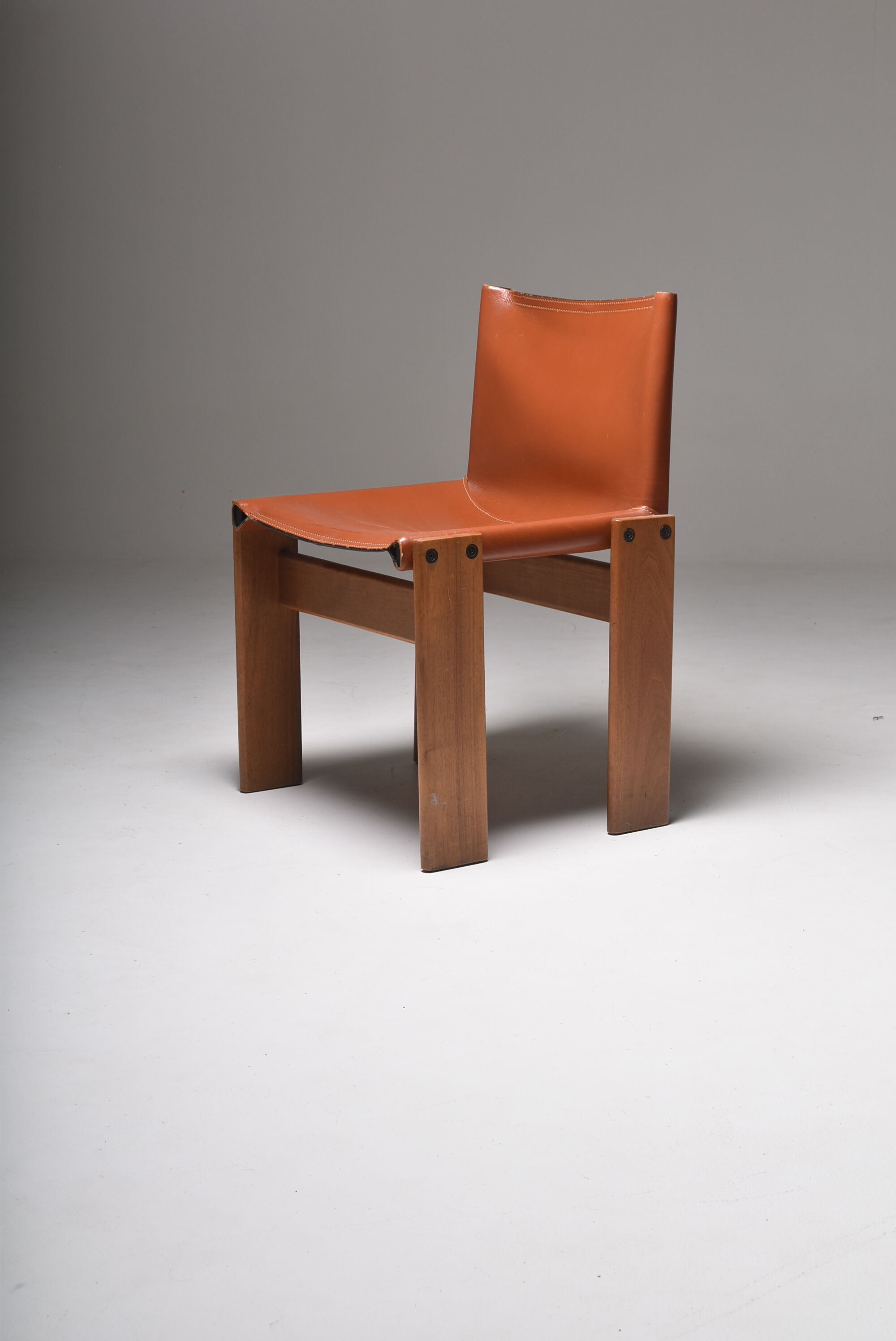 Set of 5 Monk chairs by Afra and Tobia Scarpa 1970
