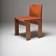 Set de 5 chaises Monk par Afra et Tobia Scarpa 1970