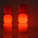 Paire de lampes postmoderniste habitat vintage
