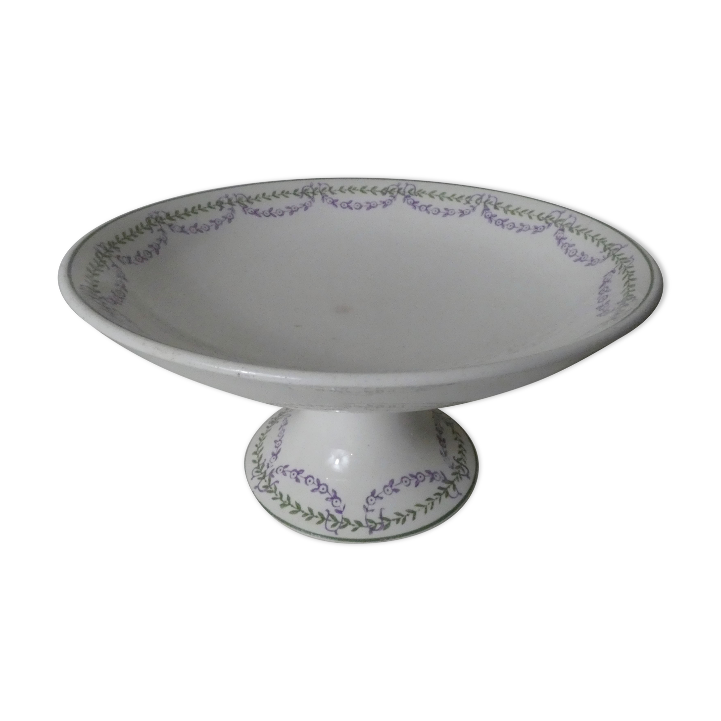 compotier faience old longwy