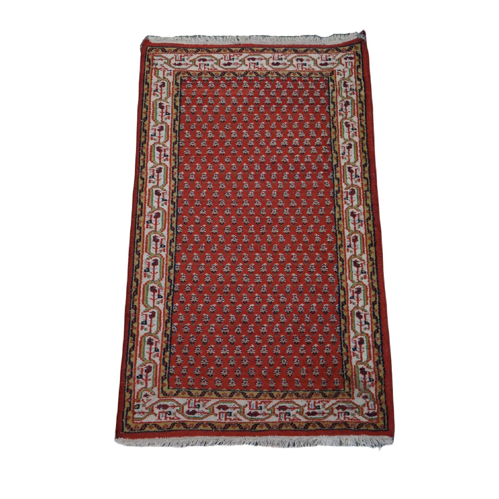 Oriental style rug with a classic print 165x92cm