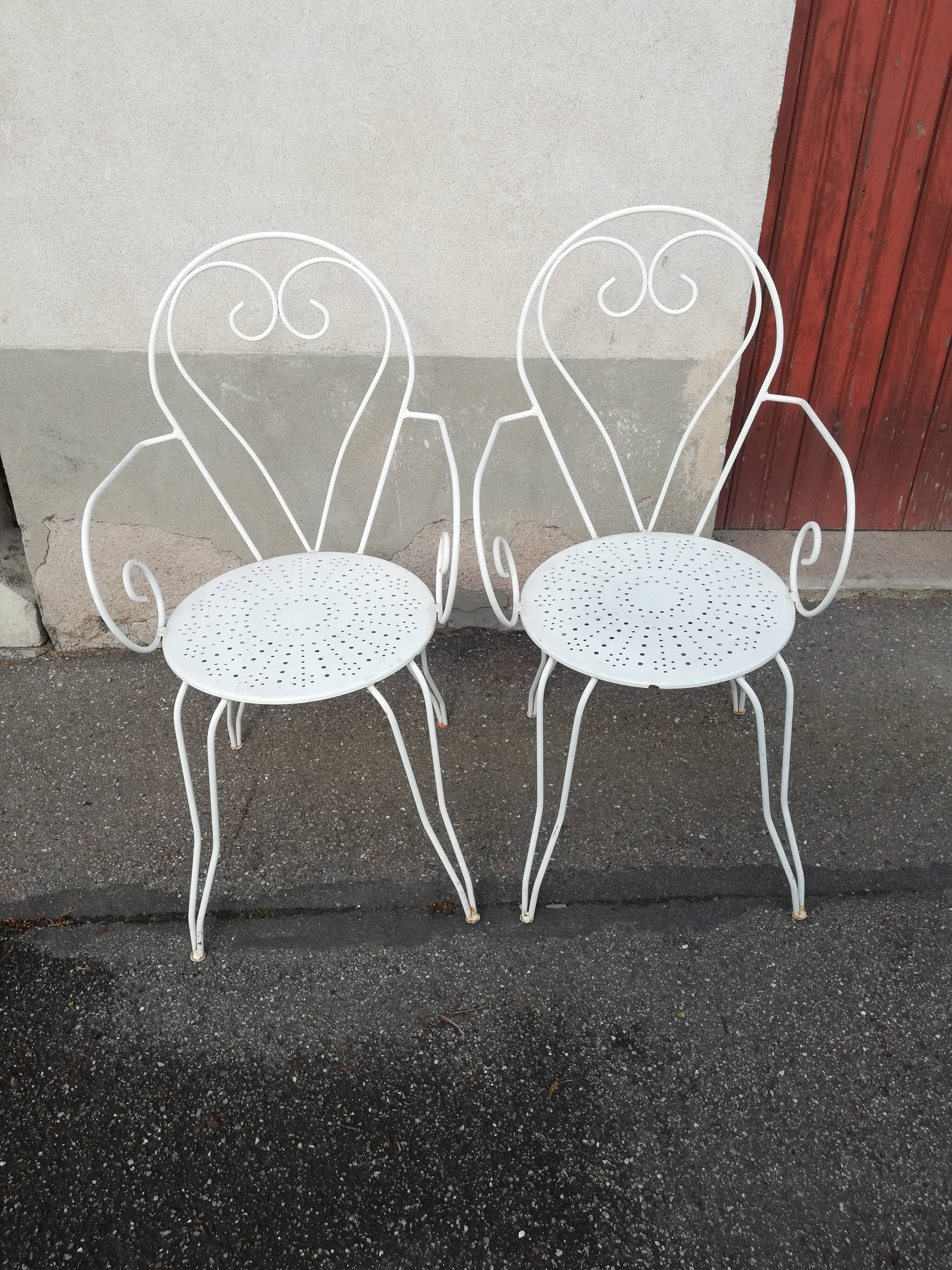 Wrought iron garden room