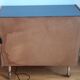 Meuble bar sur roulettes vintage relooké