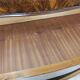 Chippendale chest of drawers in walnut burl, 1940s