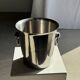 Stainless steel champagne and wine bucket with handle D19 H19