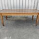 Farmhouse table in blond walnut 200 cm