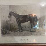 Tableau cheval par Adrien Moreau