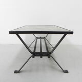 Vallauris tile table signed sensee