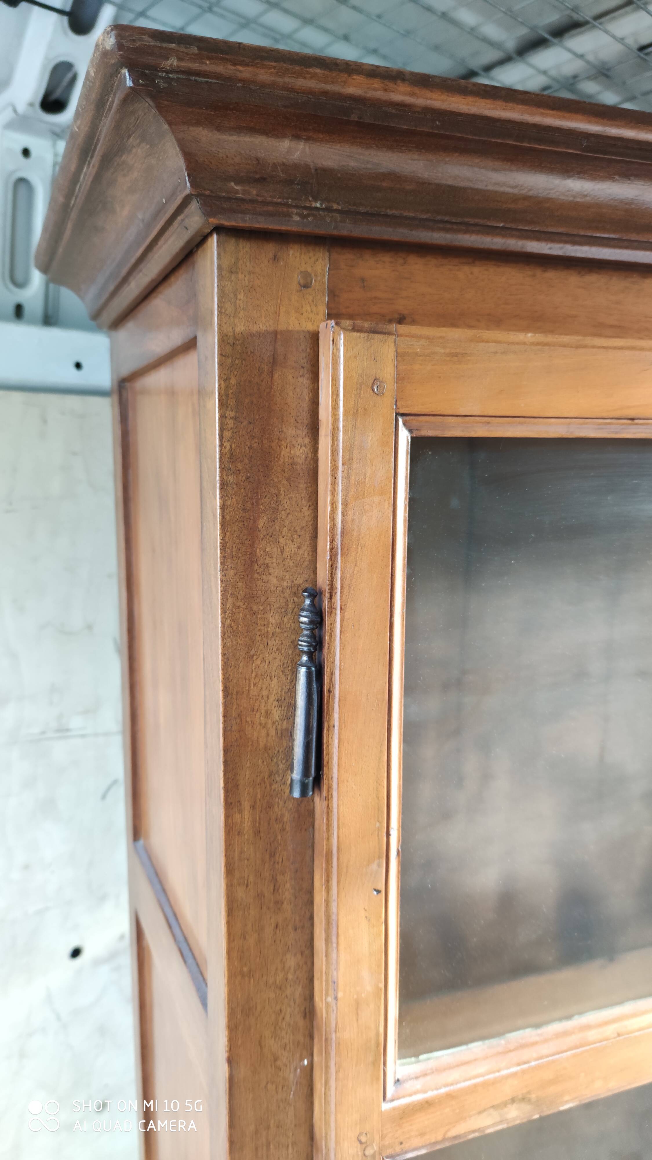 4-century blond walnut library