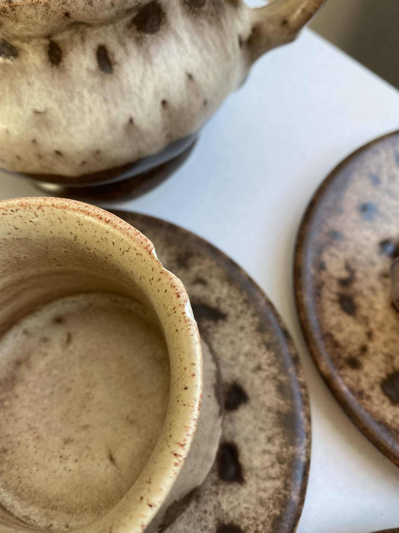 Old Vallauris coffee set