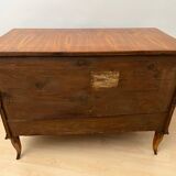 Biedermeier Commode in Cherry Veneer and Brass, Germany, 1820s