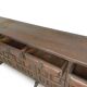 Late 19th Century Catal Spanish Baroque-Style Walnut Credenza