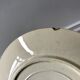 lot of 5 flat plates Terre de Fer Digoin Sarreguemines model "Suzanne" late nineteenth