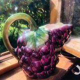 Vintage grape slush pitcher made in Italy