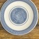 Large plate with the blue bird by Yvon Roy manufacture.