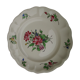 Assiette en faïence Keller Guerin Lunéville (KG)  motif fleurs diam 24,5 cm