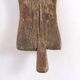 Senufo African bench in carved wood