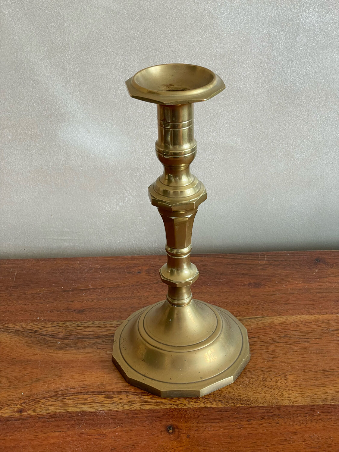 Brass candle holder