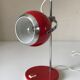 Vintage red eye ball lamp 1970
