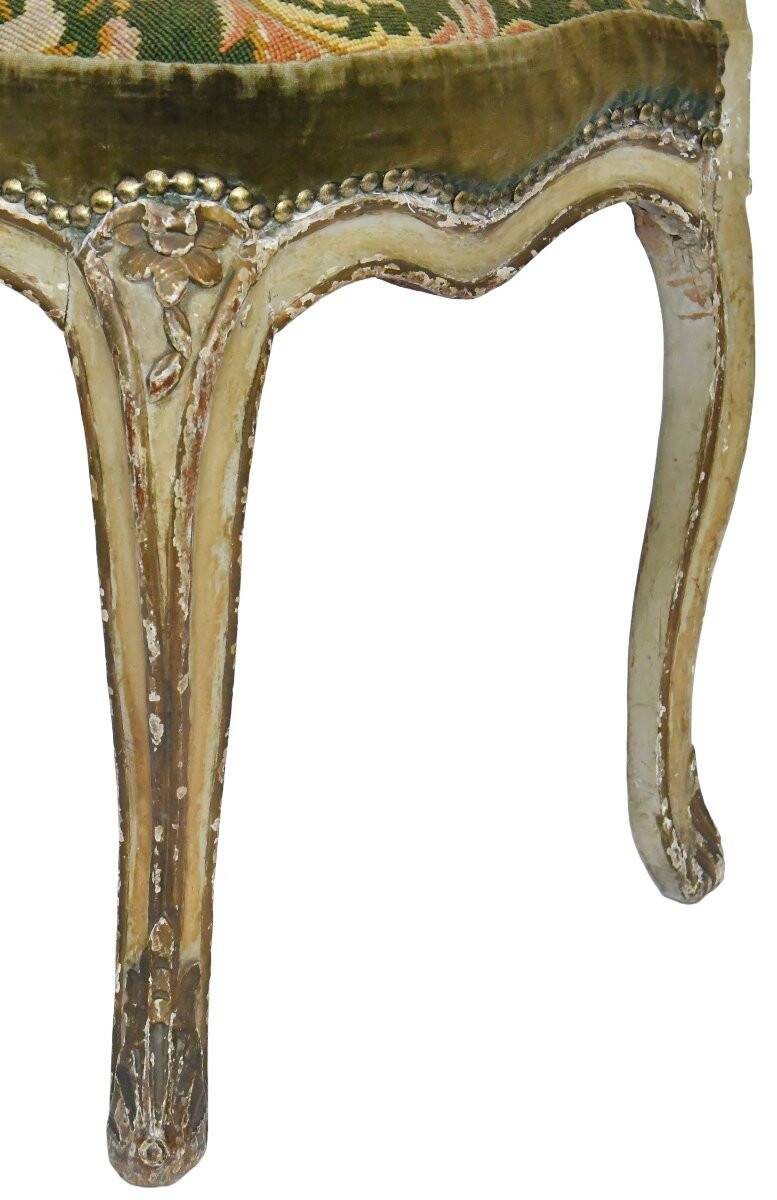 Louis XV period chair stamped by Claude-François DROUILLY