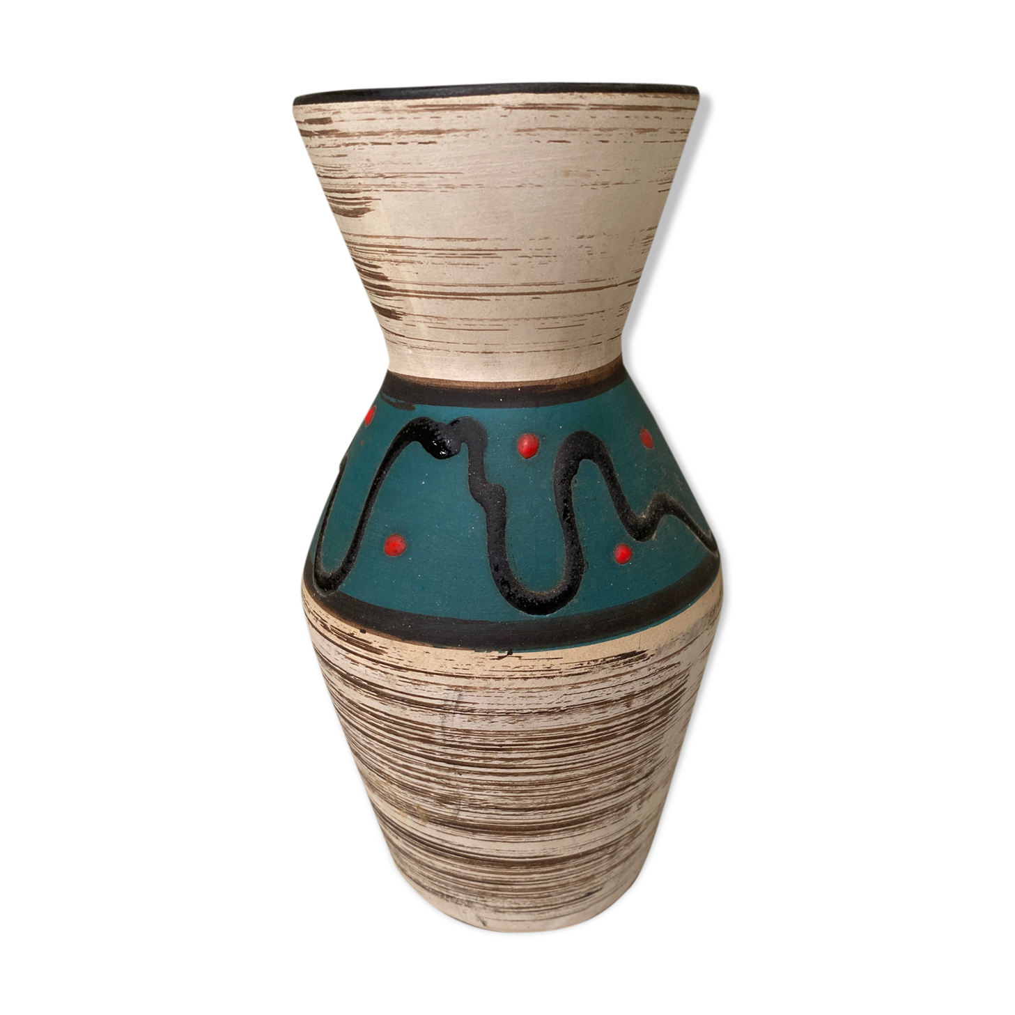 Vintage German ceramic vase