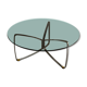 Chrome And Smoked Glass Coffee Table, 1970's