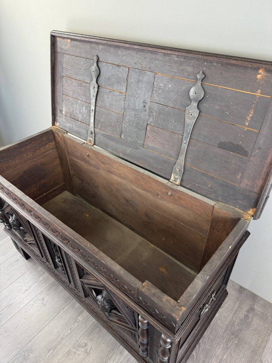 Antique Neo-Renaissance chest, 19th century