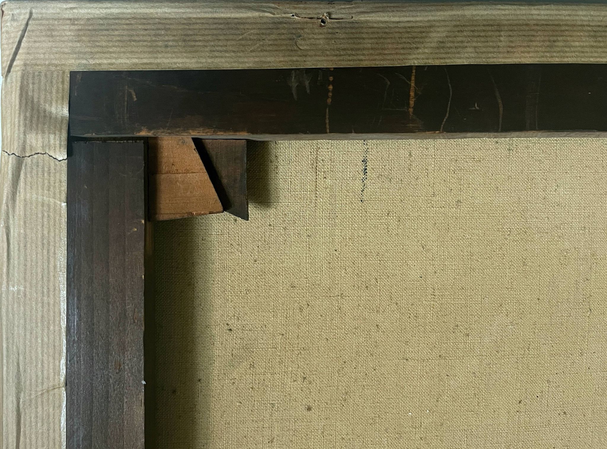 Tableau HST "Maison de campagne" éc. Allemande début XX° siècle