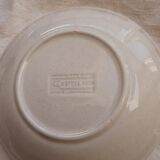 Set of 6 plates, Castellania, yellow flowers