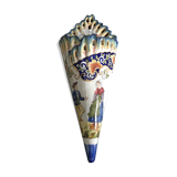 Desvres décor Rouen vase suspended