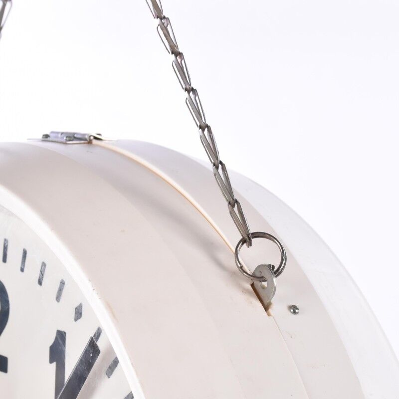 Double vintage station clock