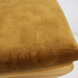 Mid-Century Wooden Stool or Footstool/Uluv, 1960s, Czechoslovakia Status, Submit