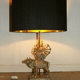 Bronze Shiva lamp.