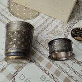 Timpani and old napkin ring in original ca boit - Daniel Cregut