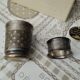 Timpani and old napkin ring in original ca boit - Daniel Cregut