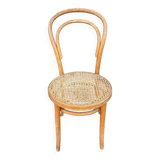 Radomsko style Thonet Baumann curved wood bistro chair