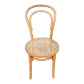 Radomsko style Thonet Baumann curved wood bistro chair