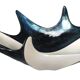 Very large Verceram iridescent ceramic bowl