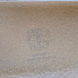 Set of 6 sandstone plates-Manufacture Niederviller