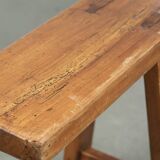 Banc de couloir brocante français / banc pour la table à manger avec un super look