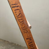 Ancien escabeau d’atelier bois Slingsby - 7 marches - anglais