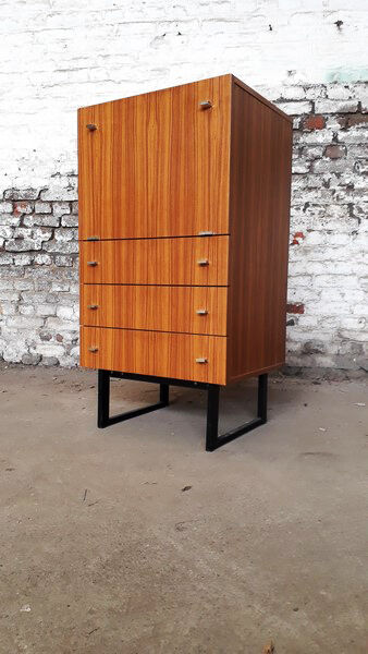 Writing desk bar "Model 693" by Pierre Guariche for Meurop 1960