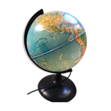 Bright world map