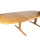 Table à manger en chêne de design danois fabriqué par Skovby Furniture Factory à partir des années 1960