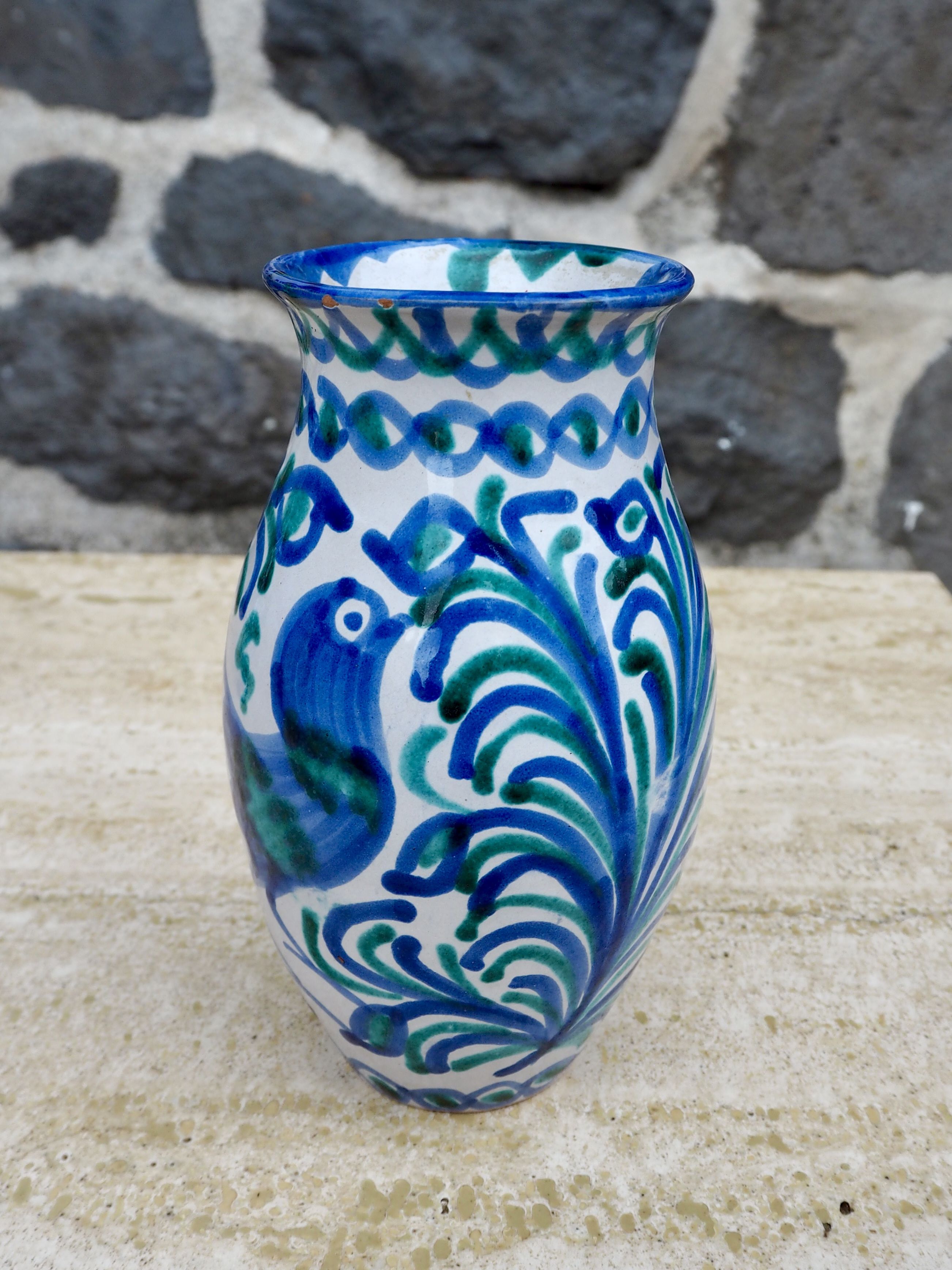 Spanish ceramic vase, 1970s