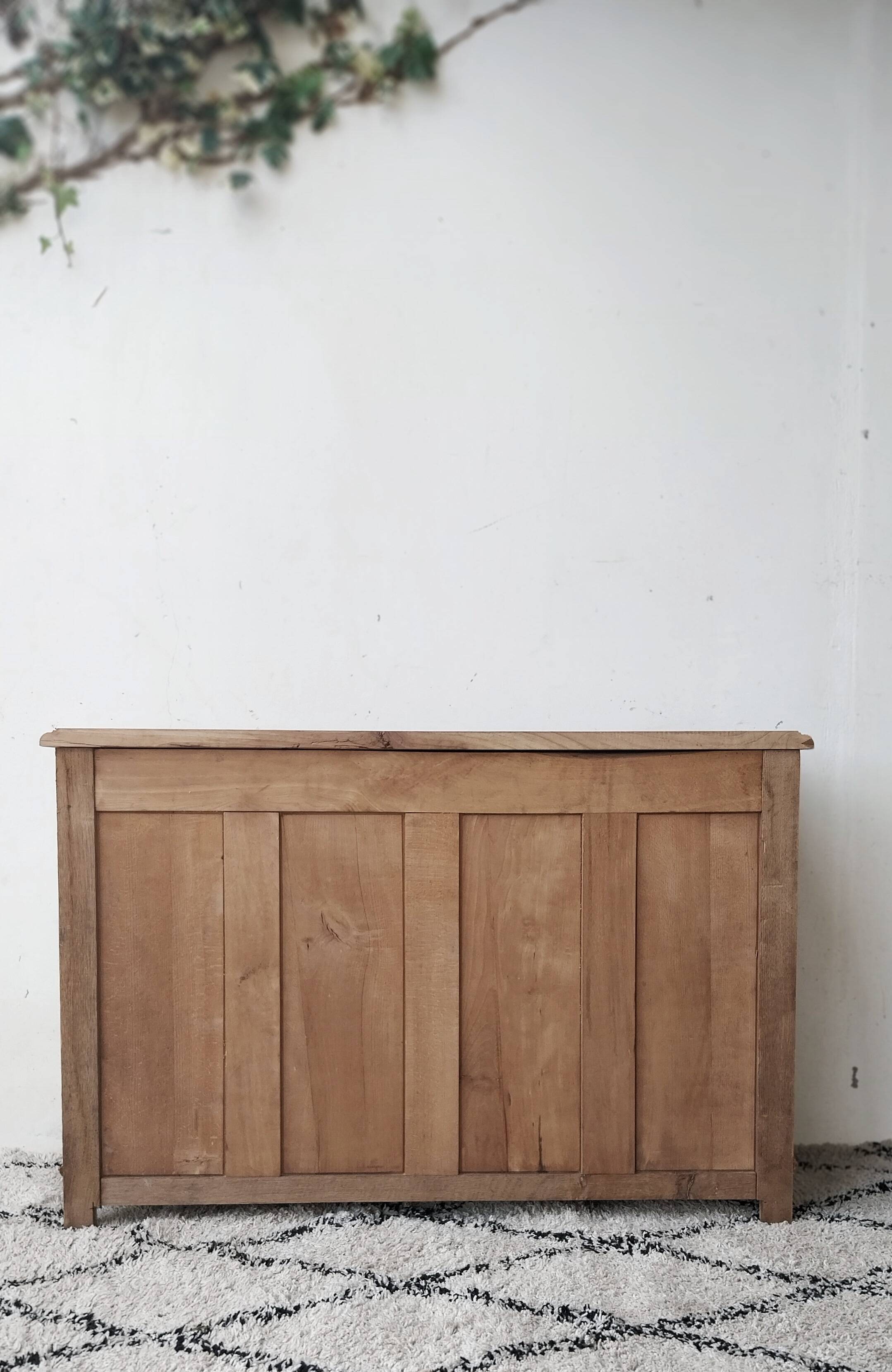 Art Deco glazed oak sideboard