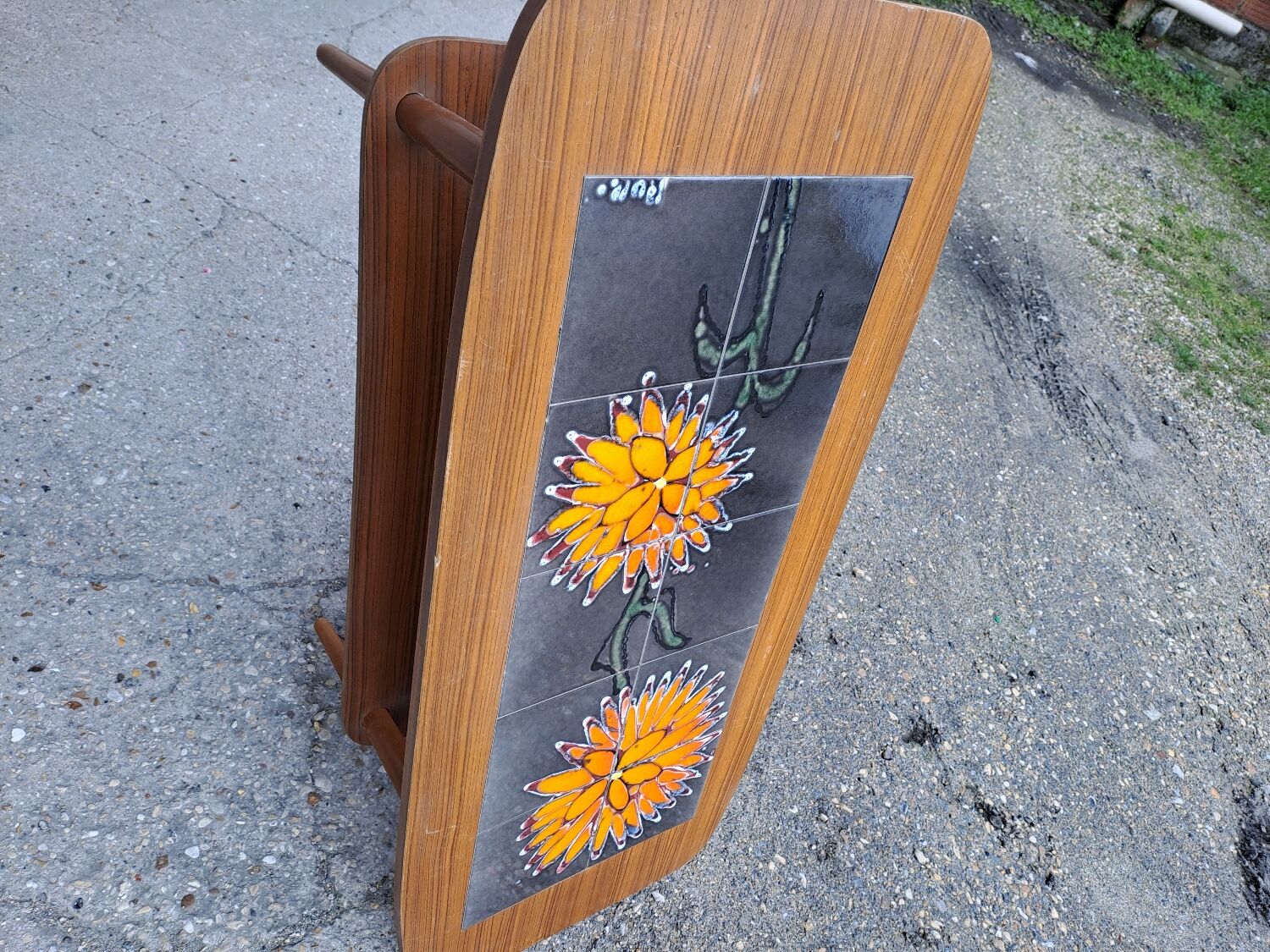 Vintage mosaic coffee table